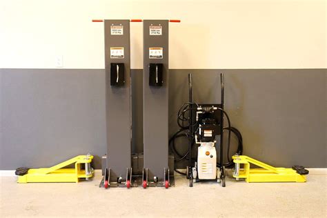 MaxJax M6 Portable Two Post Lift for home garage - Liftmotive