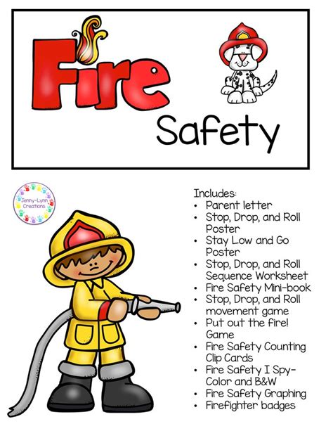 Fire Safety | Fire safety preschool, Fire safety preschool crafts, Fire ...