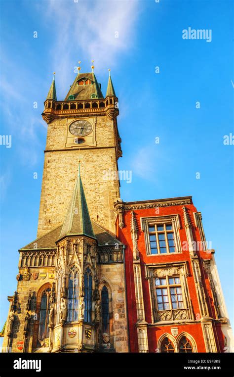 Old City Hall in Prague Stock Photo - Alamy