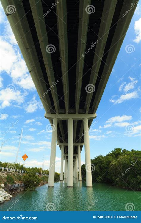 Florida Keys Highway stock photo. Image of overpass, clouds - 24813910
