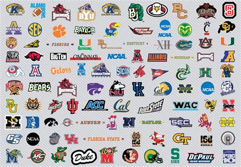 Ncaa Basketball Logos Pt1 Vector Art & Graphics | freevector.com