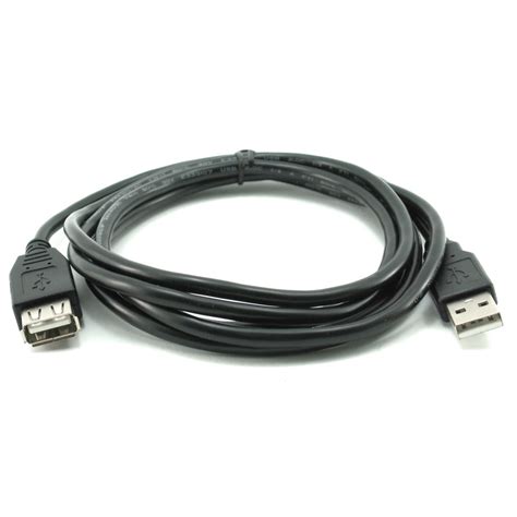 USB2.0 Type A Extension Cable – 1.8m – Gold Touch