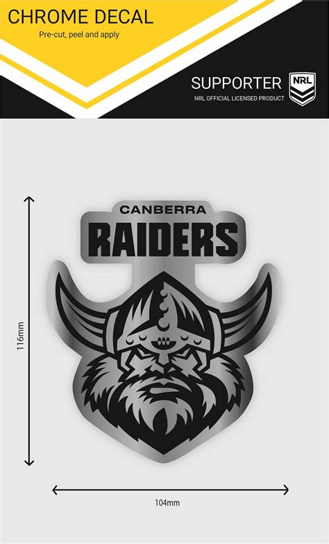 Raiders Chrome Decal – FANtastic Stickers