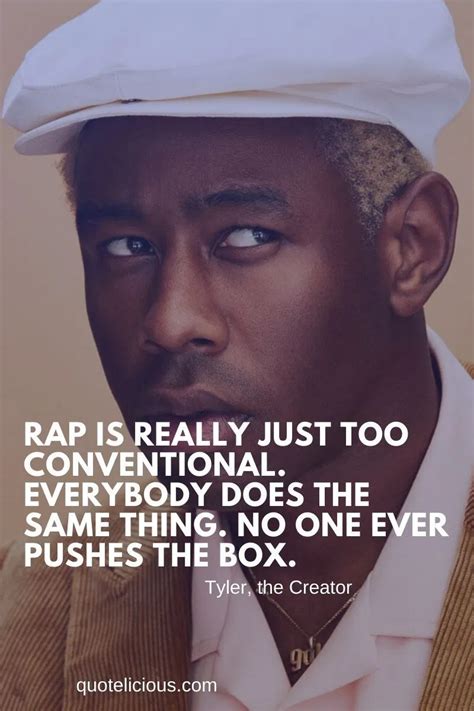 21+ Inspirational Tyler, the Creator Quotes and Sayings on Music ...