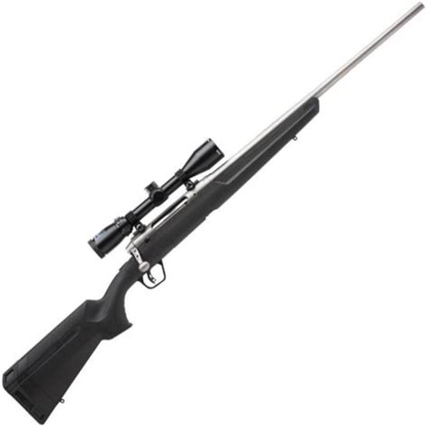 Bullseye North | Savage Axis II XP Stainless Bolt Action Rifle 243 Win 22" Barrel 3-9x40 Scope 57103