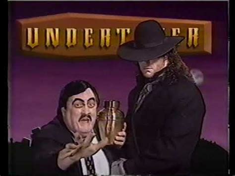 The Undertaker (with Paul Bearer) Promo [1991-12-21] - YouTube