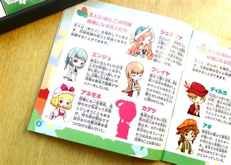 A peek inside the instruction manual for Bokujou Monogatar… | Flickr