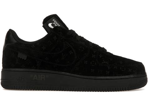 Louis Vuitton Nike Air Force 1 Low By Virgil Abloh Black 男装 - - CN