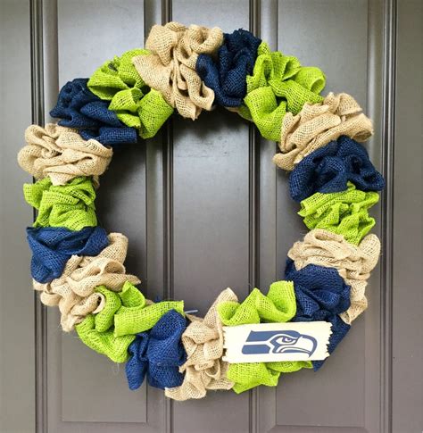 Seahawks Wreath Seattle Seahawks Wreath Football Wreath NFL - Etsy