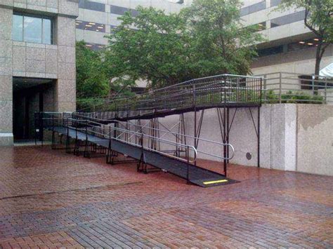 Wheelchair Ramps for Home: Steel Handicap Ramp Design