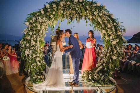 One Couple's Two Over-the-Top Weddings in Greece and Lebanon