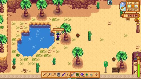 Where To Catch The Sandfish in Stardew Valley