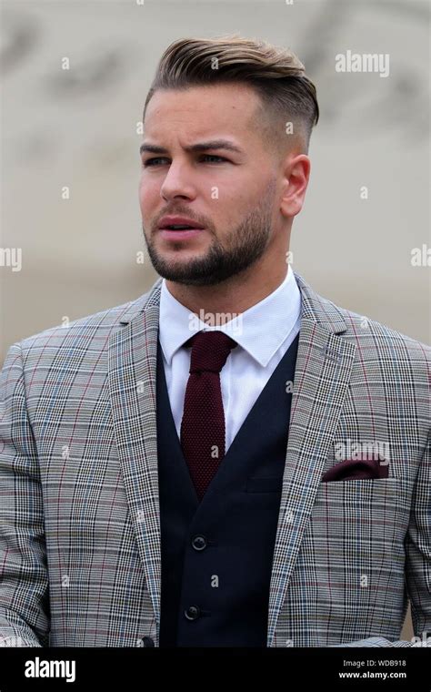 CHRIS HUGHES, RACING PRESENTER AND LOVE ISLAND CONTESTANT, 2019 Stock ...