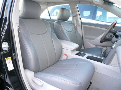 Clazzio Covers : 07-10 Toyota Camry Leather Seat Covers Full Cover Set