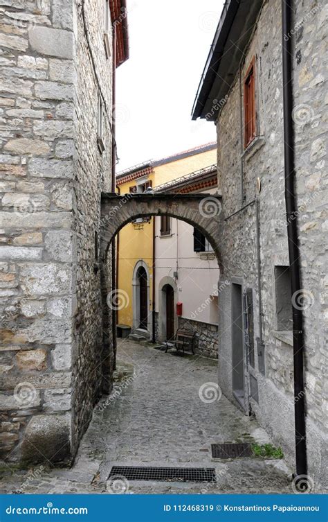 Agnone Medieval Village in Italy Editorial Stock Image - Image of italy, bell: 112468319