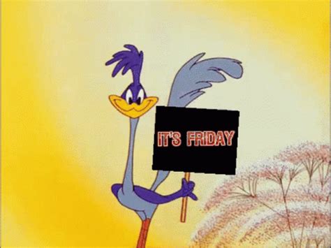 Road Runner Friday GIF - Road Runner Friday Birds - Discover & Share GIFs