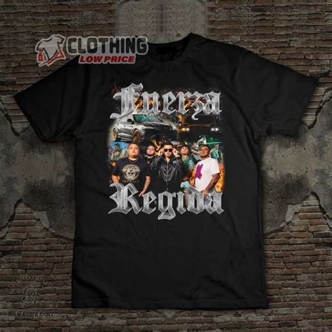 Fuerza Regida Tour 2023 T-Shirt, Fuerza Regida Concert Merch ...