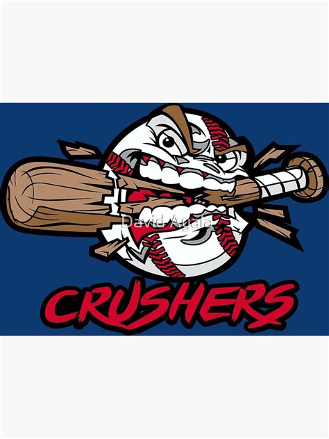 "Crushers Baseball Logo" Poster by DavidAyala | Redbubble