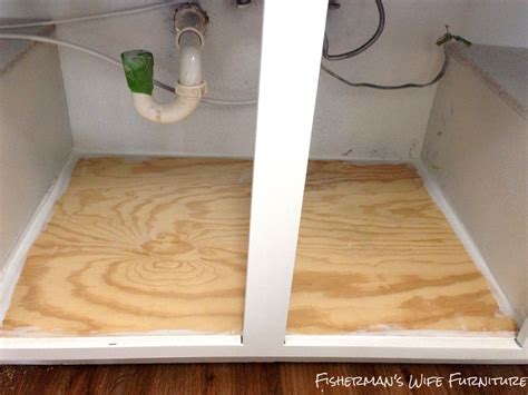 How To Replace Floor Of Kitchen Cabinet