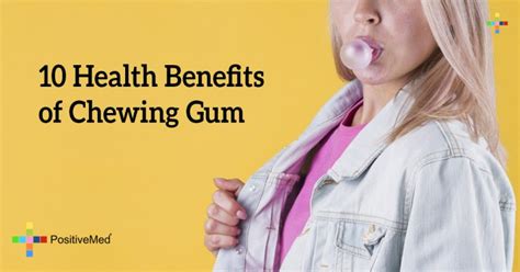 10 Health Benefits of Chewing Gum