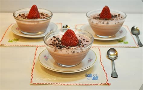 MY RECIPES. COM: Strawberry Custard