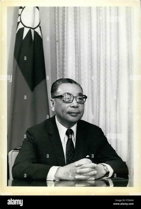 1965 - Premier Chiang Ching-Kuo, Taiwan © Keystone Pictures USA ...