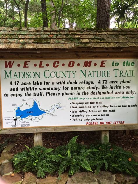 Madison County Nature Trail in 2021 | Nature trail, Story map, Tours