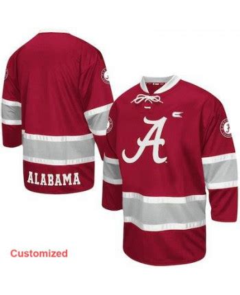 Alabama Crimson Tide Hockey Jerseys, Alabama Crimson Tide Hockey Uniforms