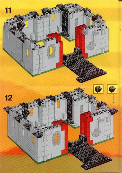 Castle - Knights Castle [Lego 6073] | Lego castle instructions, Lego instructions, Lego castle