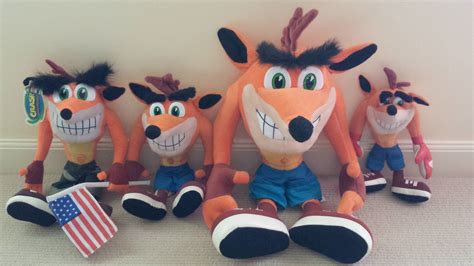 Crash Bandicoot plush collection by frozendragonflames on DeviantArt