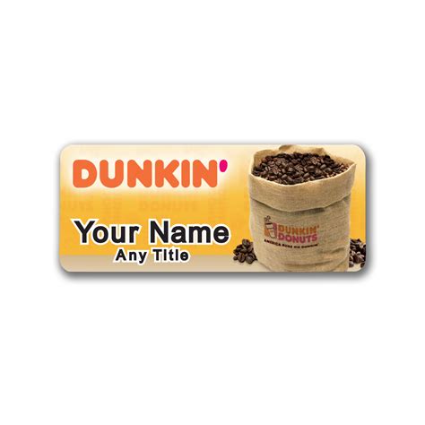 Coffee in Burlap (Dunkin) | Midwest Badge