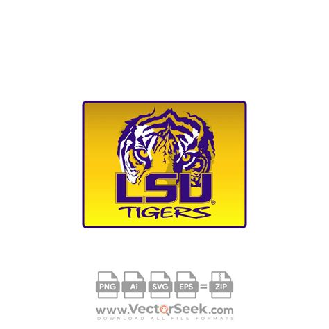 LSU Tigers Logo Vector - (.Ai .PNG .SVG .EPS Free Download) VectorSeek