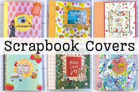 7 Delightful Scrapbook Covers You Can Make Yourself - AllThatScrapbook