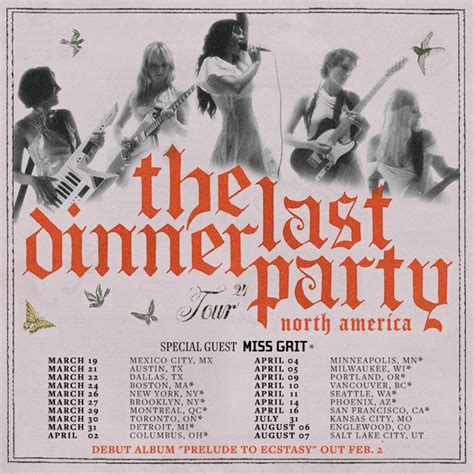 The Last Dinner Party Announce North American Tour Dates - #HAPPENS