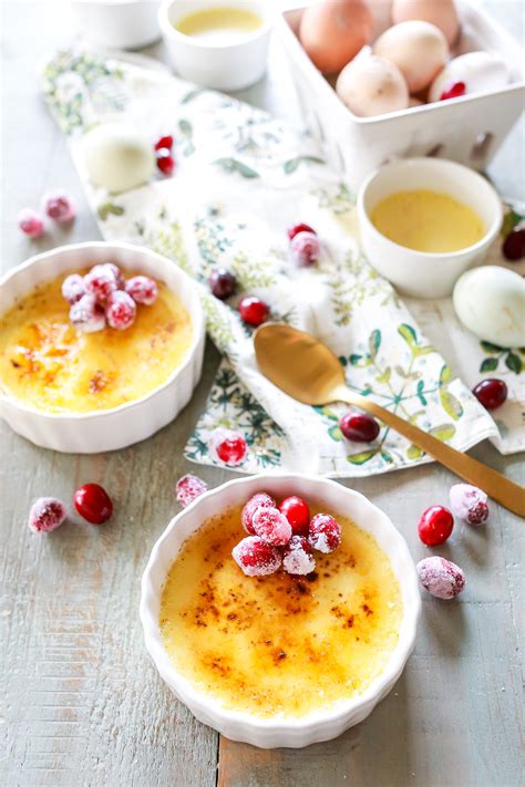 Eggnog Creme Brûlée | Tangled with Taste