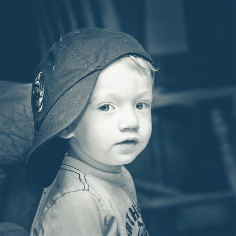 Boy in a Sideways Baseball Cap Photograph by Joni Eskridge - Fine Art ...