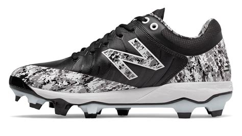 New Balance Pedroia TPU Mens Molded Baseball Cleats - Black/Camo