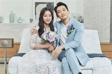 Kim Tae Hee and Bi Rain releases new wedding photos | starbiz.net