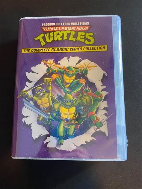 1987-1991 TMNT Classic Cartoon Series by Fred Wolf DVD Collection ...