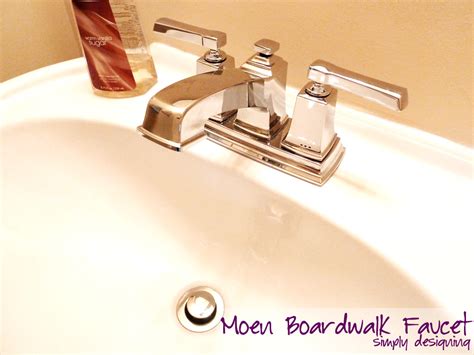 How to Install a New Bathroom Faucet in a Pedestal Sink #MoenDIYer ...