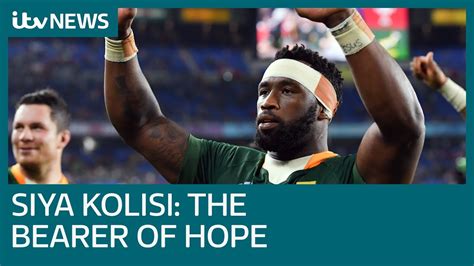 South Africa's first black captain Siya Kolisi bearer of hope for ...