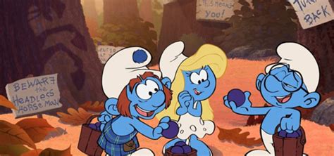 The Smurfs Return to Their 2D Roots in "The Legend of Smurfy Hollow"