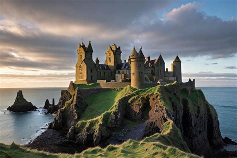 Premium AI Image | Dunluce Castle