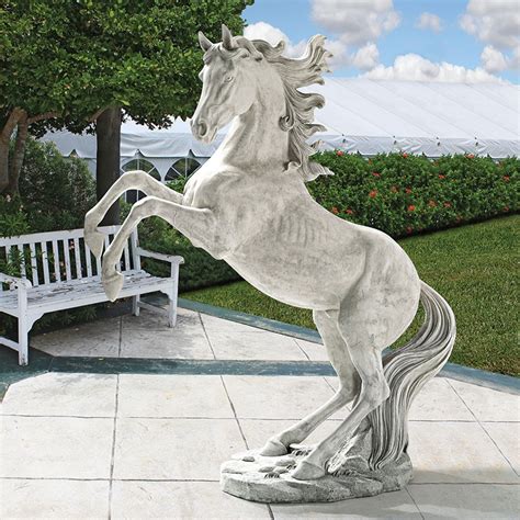 White marble horse sculpture for sale | Animal Sculptures