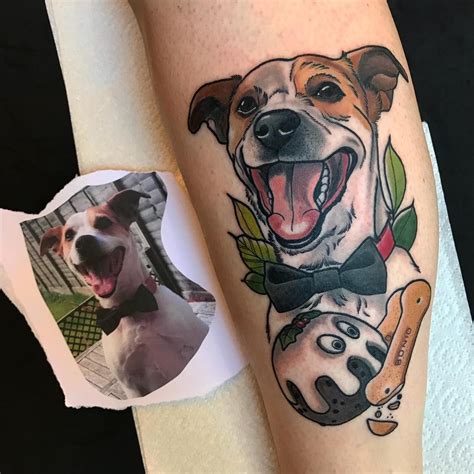 A gorgeous Jack Russell Terrier tattoo by gibb0o on Instagram. | Dog tattoos, Tattoos, Dog tattoo