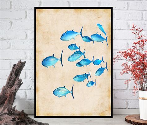 Fish Wall Art Fish Wall Decor Fish Wall Hanging Fish Wall - Etsy