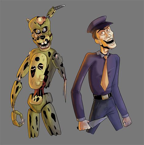 William Afton & Springtrap(Yes ik they're the same person) : r ...