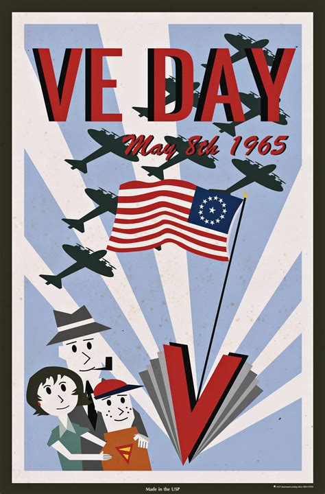 VE Day 1965 Poster by KingWillhamII on DeviantArt