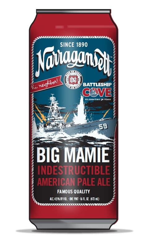 GoLocalProv | Narragansett Beer Names New Pale Ale After USS Massachusetts