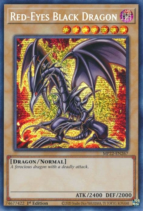 Red-Eyes Black Dragon - 2022 Tin of the Pharaoh's Gods - YuGiOh